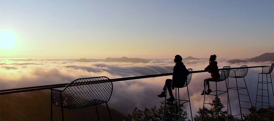 Unkai Terrace · optional morning, conditions permitting